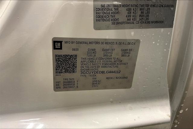 2020 Chevrolet Silverado 1500 LT