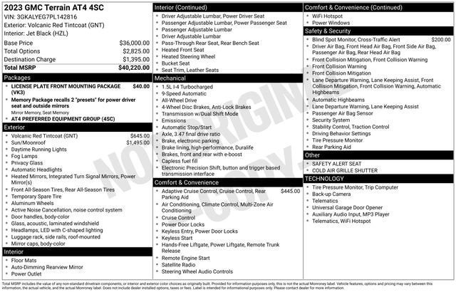 2023 GMC Terrain AT4