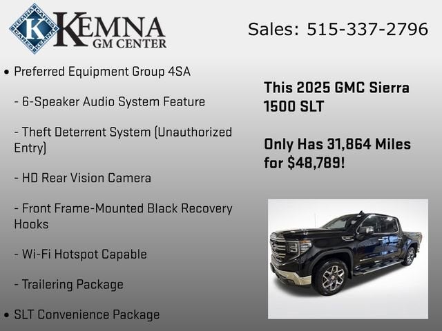 2025 GMC Sierra 1500 SLT