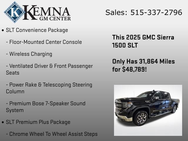 2025 GMC Sierra 1500 SLT