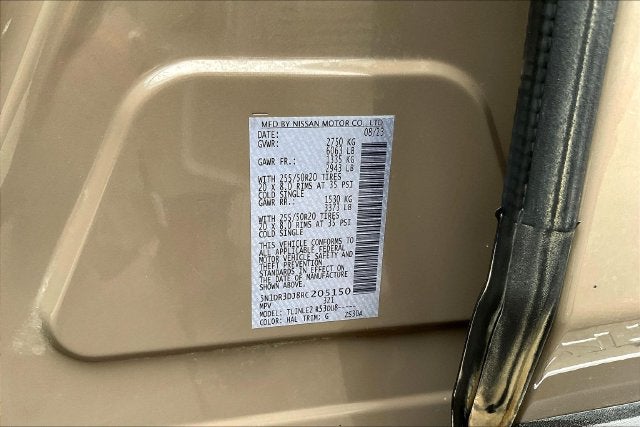 2024 Nissan Pathfinder Platinum