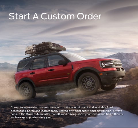 Start a custom order | Kemna Ford in Algona IA